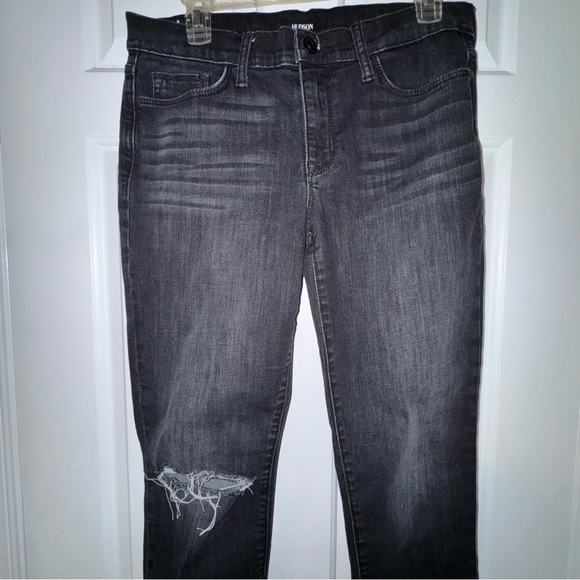 Hudson Jeans Natalie super skinny midrise ankle in Cora light wash black 29 - Picture 7 of 16